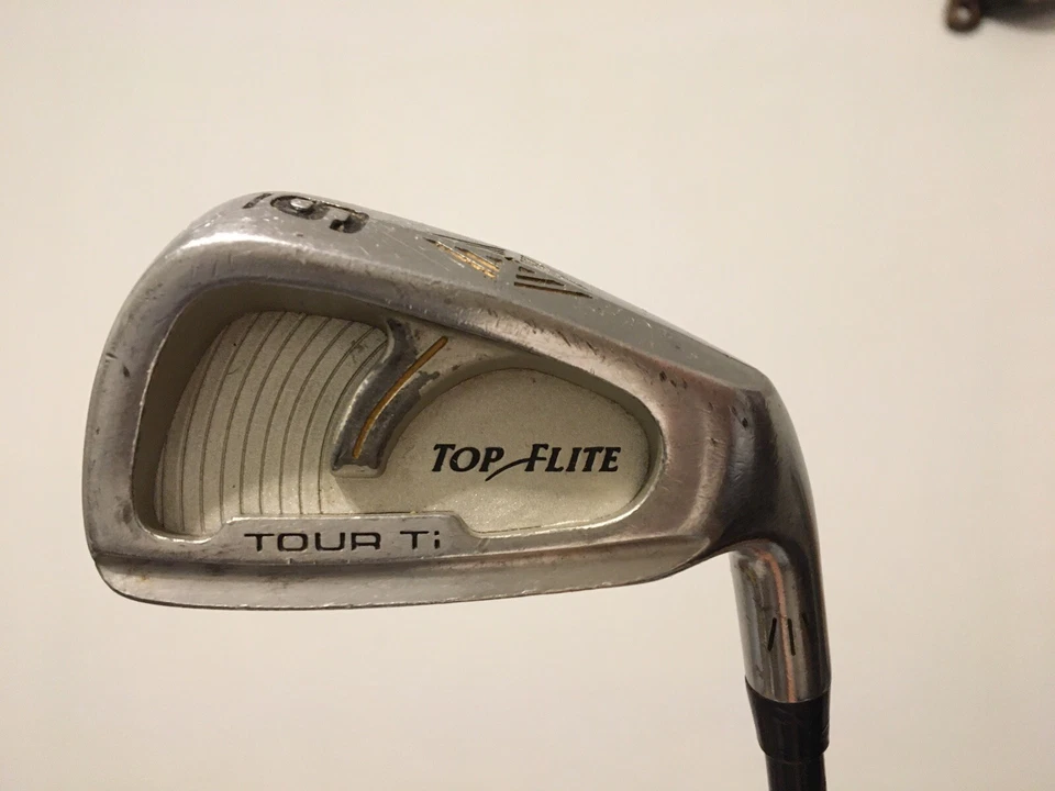 Top Flite Tour Ti Irons set (3,5,6,7,8,9,P) Regular Graphite shafts - Image 3 of 4