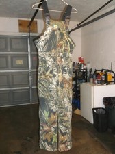 Cabela's insulated Camo Bibs Polyester 931819 Sz Youth L/L