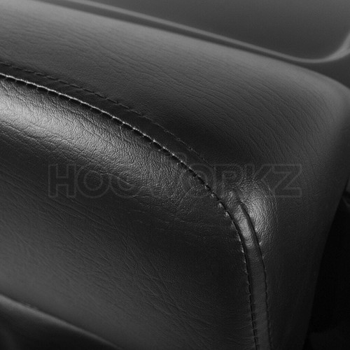 Hogworkz Vivid Black Rushmore Chopped Tour Pack TourPak Slim Backrest Blk Har... - Picture 5 of 5
