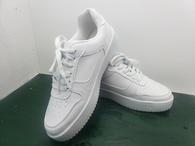 Wonder Nation skate shoes Size White low top lace up Australia