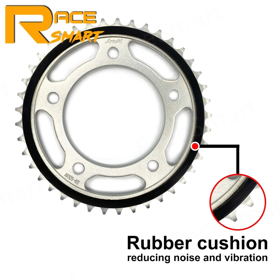 525 Pitch 45T Rear Sprocket For Suzuki GSXR1000 GSXR1000R 2017 2018 2019 2020 - Image 2 of 4