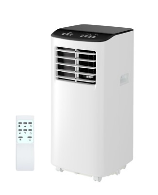 8000BTU Portable Air Conditioner AC Unit Dehumidifier Fan Cools Up to 350 Sq. Ft