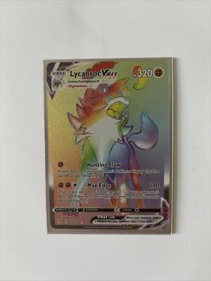 Pokemon Evolving Skies Lycanroc VMAX 213/203 Near Mint english