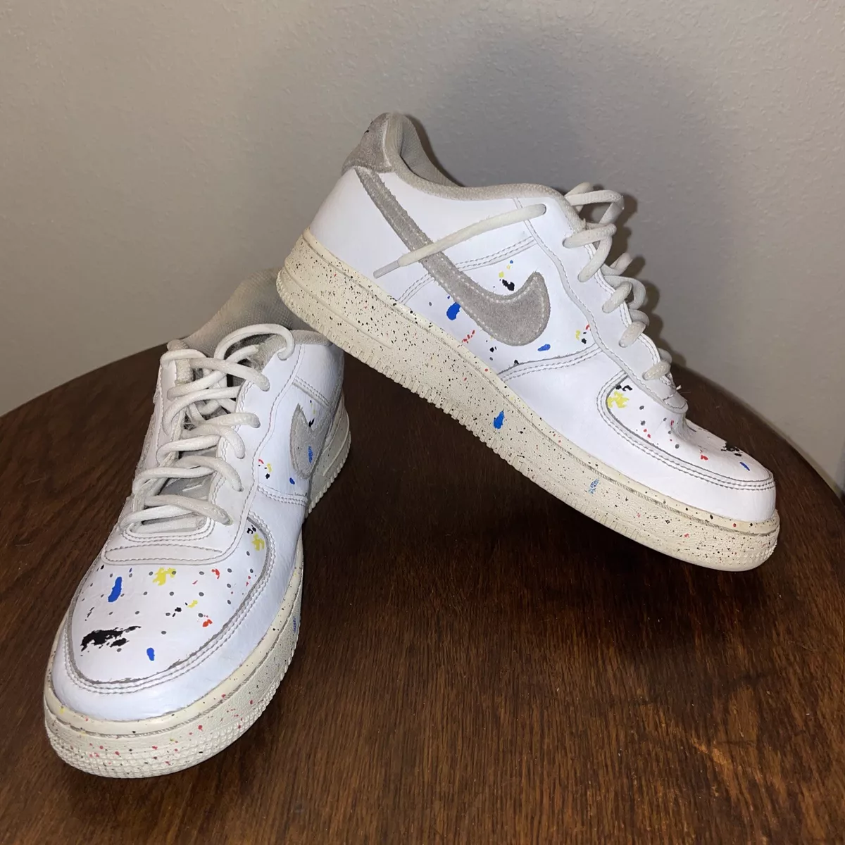 Nike Air Force 1s Low LV8 White (GS)Shoes Size 7Y (DJ2598--100)