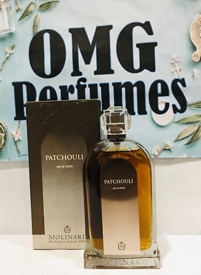 Patchouli Molinard for Unisex Eau de Toilette 100ml New in Unsealed Box