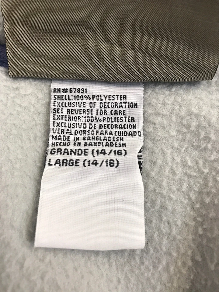 Child Size Large Kansas Jayhawks Jacket Heisman by Reebok — 第 4/4 张图片