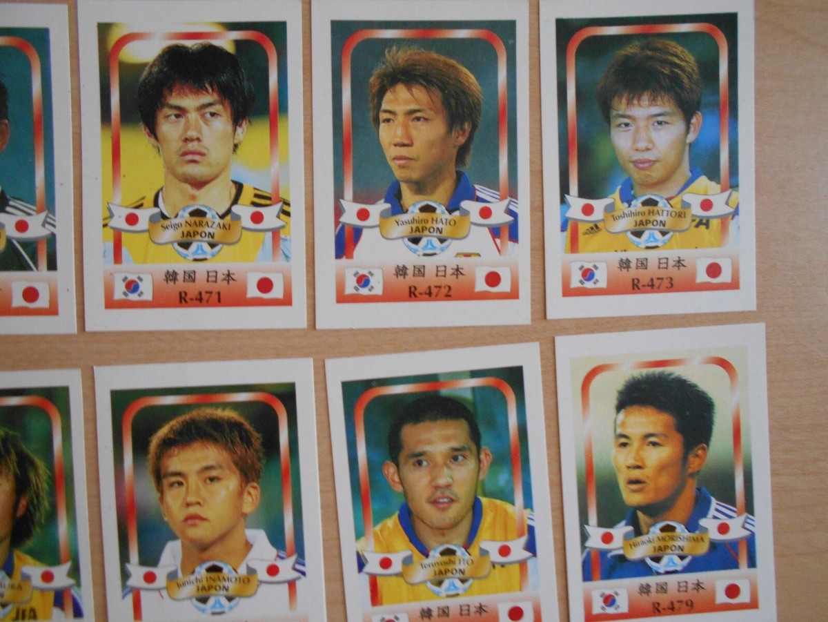 set 18 CARDS TEAM JAPAN /Soccer-Korea-Japon 2002/ Reyauca