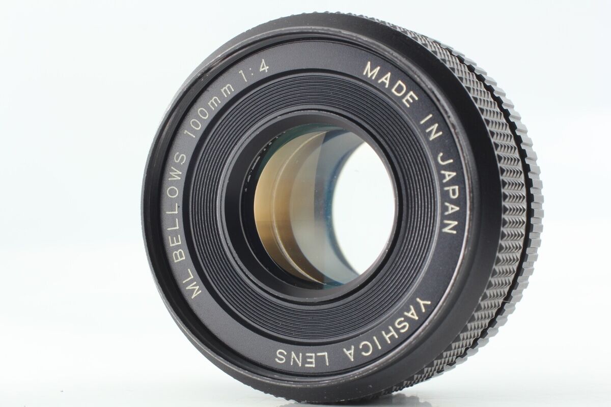 Near Mint】 Yashica ML Bellows 100mm f4 Lens for Kyocera Near Mint】 Yashica ML Bellows 100mm f4 Lens for Kyocera