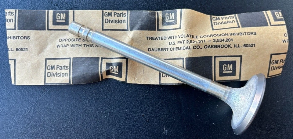 Válvula de escape GM 3937750 Merc 52367 810850 Mercruiser 140 GM 181 I/L4 '79-'82 Foto 2 de 4