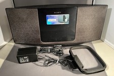 Sony CMT-V10iP Direct Dock iPod iPhone CD AM FM Player TESTED WORKS