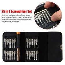 25 in 1 Precision Screwdriver Set Tool Kit Mini Small Torx Repair Fix for Laptop