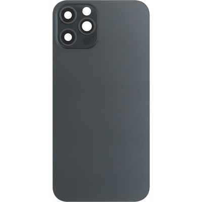 iPhone 12 Pro Back Glass Door w/ Camera Lens Graphite ( No Logo)