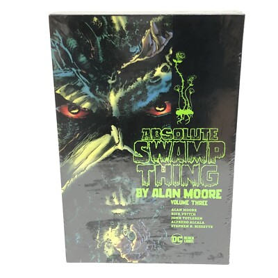 #ad Absolute Swamp Thing by Alan Moore Vol 3 New DC Comics Black Label HC Sealed $49.95