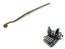 Original X Key for Oliver No.3 Typewriter Antique Part No.4 Keytop Keyboard thumbnail