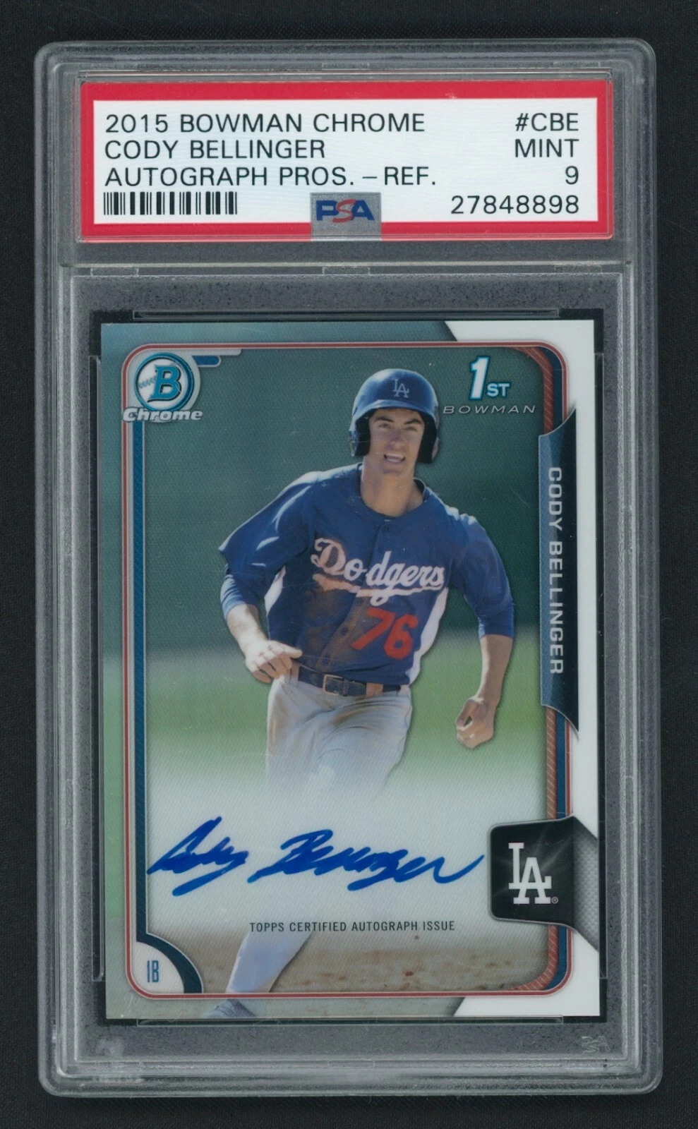 Cody Bellinger trading card