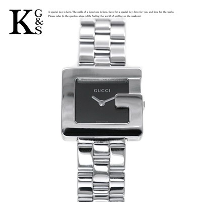 GUCCI Ladies G Watch Stainless Steel 
