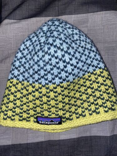 Vintage Patagonia 100% Wool Beanie Hat 