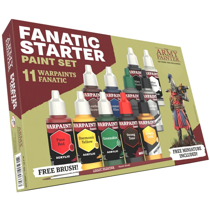 Fanatic Starter Paint Set - The Army Painter