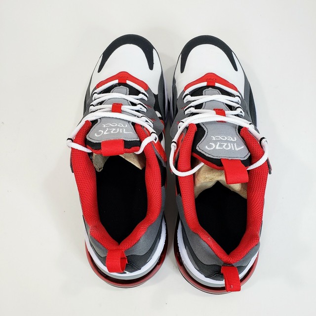 Footwear NIKE - Air Max 270 React (GS) BQ0103 011 Iron Grey/University Red/Black - Unisex 