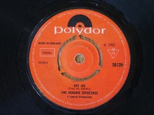 Jimi Hendrix - Hey Joe / Stone Free - 7" Single Vinyl Polydor 56139
