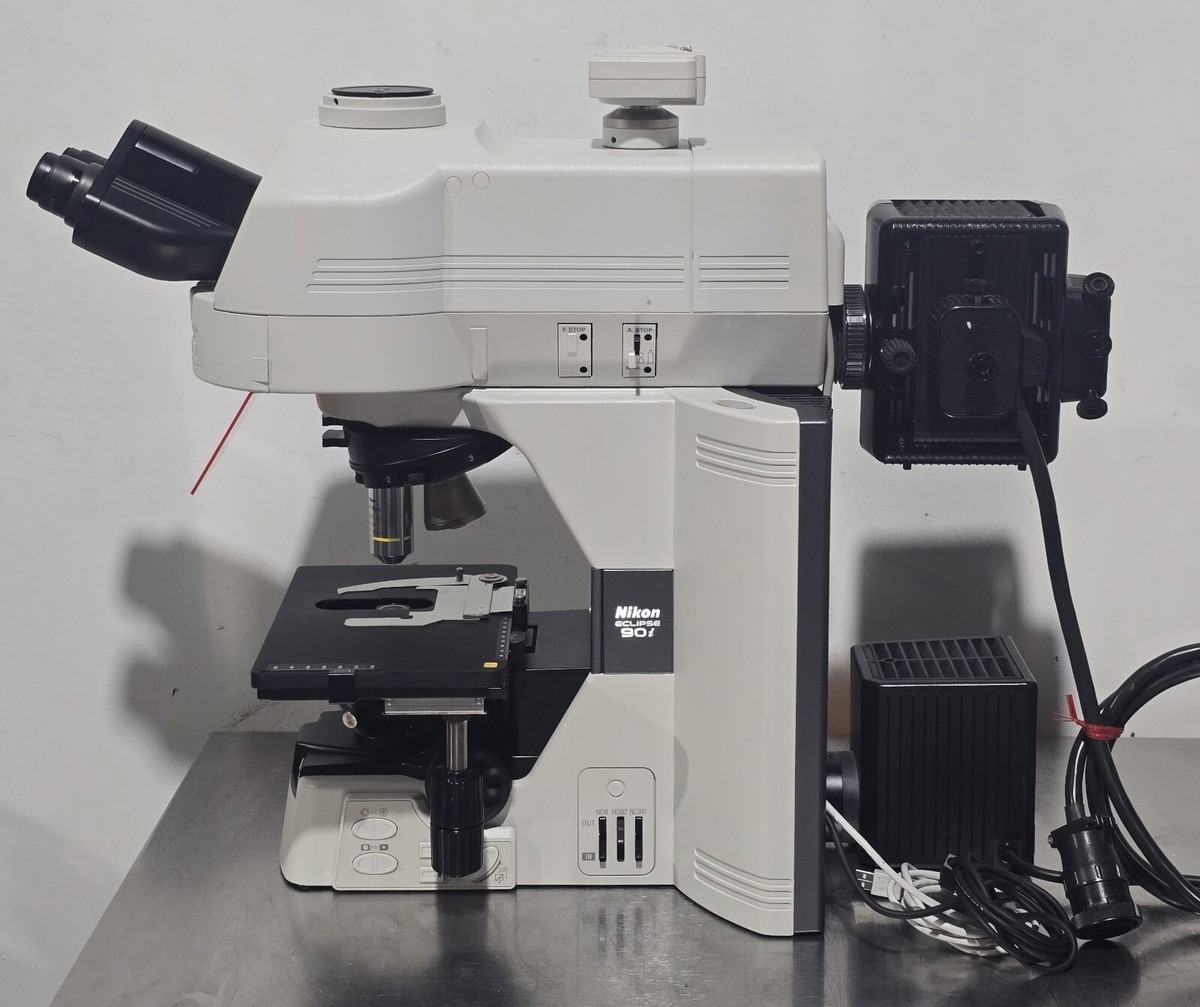 Nikon Eclipse 90i Fluorescence Microscope with Digital Nikon Eclipse 90i Fluorescence Microscope with Digital