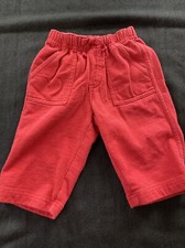 Gymboree Vintage 2007 Red Cotton Knit Pants -3-6 Mos