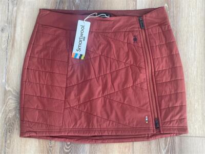Smartwool Smartloft Zip Quilted Puffer Insulated Skirt Apres Ski Merino Wool