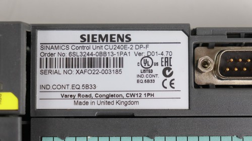 Siemens Sinamics Control unit CU240E DP-F 6SL3244-0BB13-1PA1 TESTED TOP ZUSTAND - Bild 3 von 3