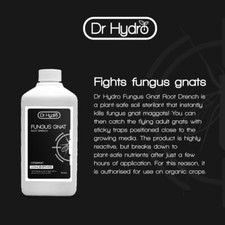 Dr Hydro Fungus Gnat 500ml Kill Fungus Gnat/Scariad Fly Root Drench  Hydroponics