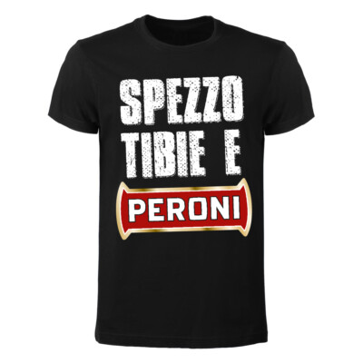 T-shirt Uomo Spezzo tibie e Peroni