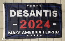Ron Desantis President 2024 Flag FREE USA SHIP Save America Florida Sign 3x5'