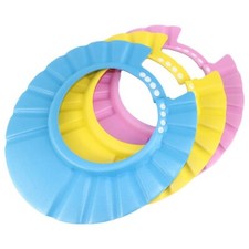 Children Baby Kids Waterproof Bathing Cap Shampoo Shower Protect Hat Adjustable