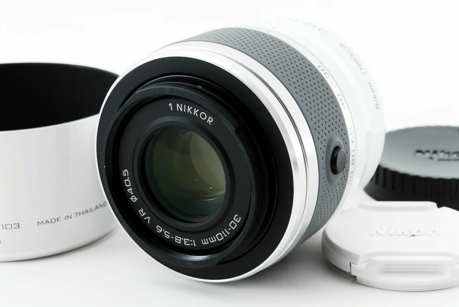 Nikon 1 Nikkor 30-110mm VR Zoom Lens for J1 2 3 4 5 S1 S2 digital camera  white