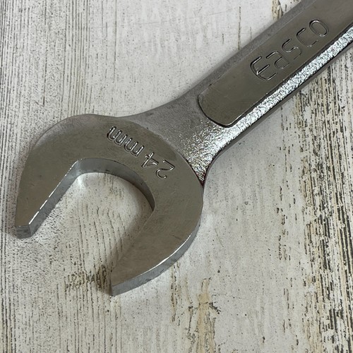 EASCO 24MM METRIC COMBINATION WRENCH P/N 63624 HAND TOOL MADE IN USA - Foto 2 di 5