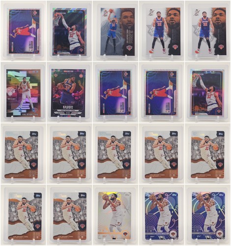 [20] KARL-ANTHONY TOWNS 2025-26 NBA HOOPS RAINBOW TOPPS MATCH ATTAX BLUE Q7174