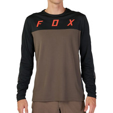85 FOX DEFEND LS JERSEY CEKT DIRT BLACK 31027-117 CYCLING MTB MENS SZ MEDIUM