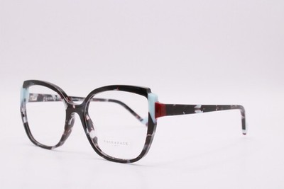 NEW FACE A FACE BOCCA BLOOM 2 COL 0078 BLACK BLUE RED AUTHENTIC EYEGLASSES 53-16