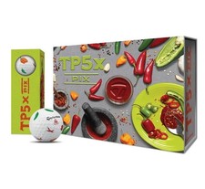 TaylorMade TP5 Pix Peppers Golf Balls 1 Dozen 12 Pack Limited Edition