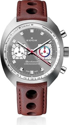 EDOX Sportsman 08202-3G-GIN Mechanisch Herren-Armbanduhr