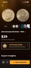 Lot 3 1964 Kennedy Half-Dollars Silver Coins