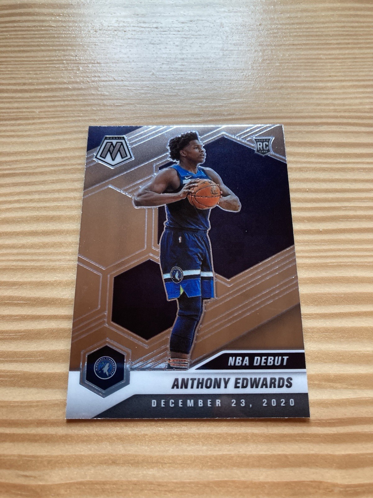 2020-21 Panini Mosaic - NBA Debut Anthony Edwards #261 (RC)