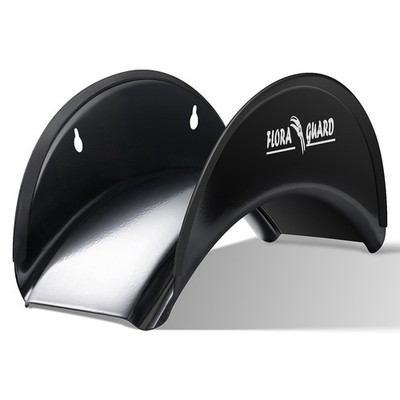 Heavy Duty Black Wall Mount Garden Hose Holder Rack Holds Up To 125 Ft