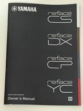 Yamaha REFACE CS/DX/CP/YC Owner's Manual
