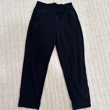 Athleta Brooklyn Lined Mid Rise Pants Black 4 Petite