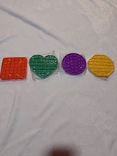 Set of Pop-It Fidget Toys – 4-Pack (Brand New)