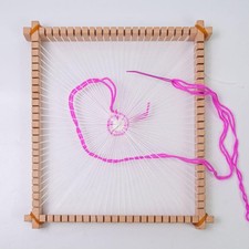 3 In1 Webstuhl-Kits Strickwerkzeuge Holz Mehrzweck F&uuml;r Haushaltsanf&auml;nger
