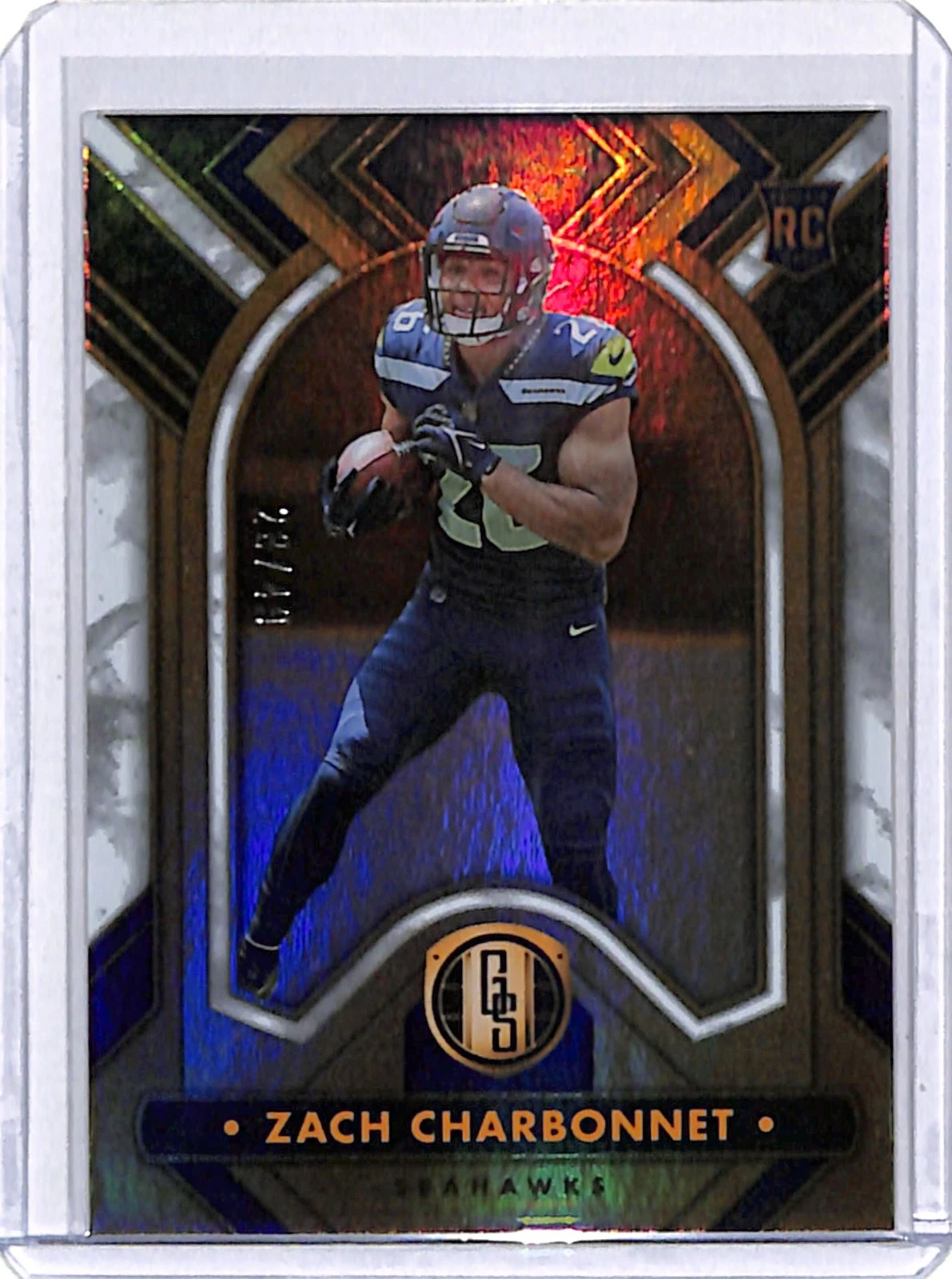 Zach Charbonnet Panini Gold Standard #199 White Gold