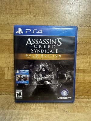Assassin's Creed Syndicate PS4 PlayStation 4 Gold Edition Case and Disc