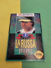 Sega Genesis Manual Only Tony La Russa Baseball 