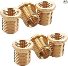 Universal Shift Knob Thread Adapters Set, M8x1.25 M10x1.25 M10x1.5, Size: 6PCS